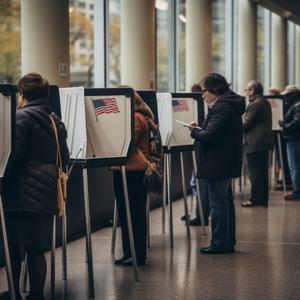 Voting booths