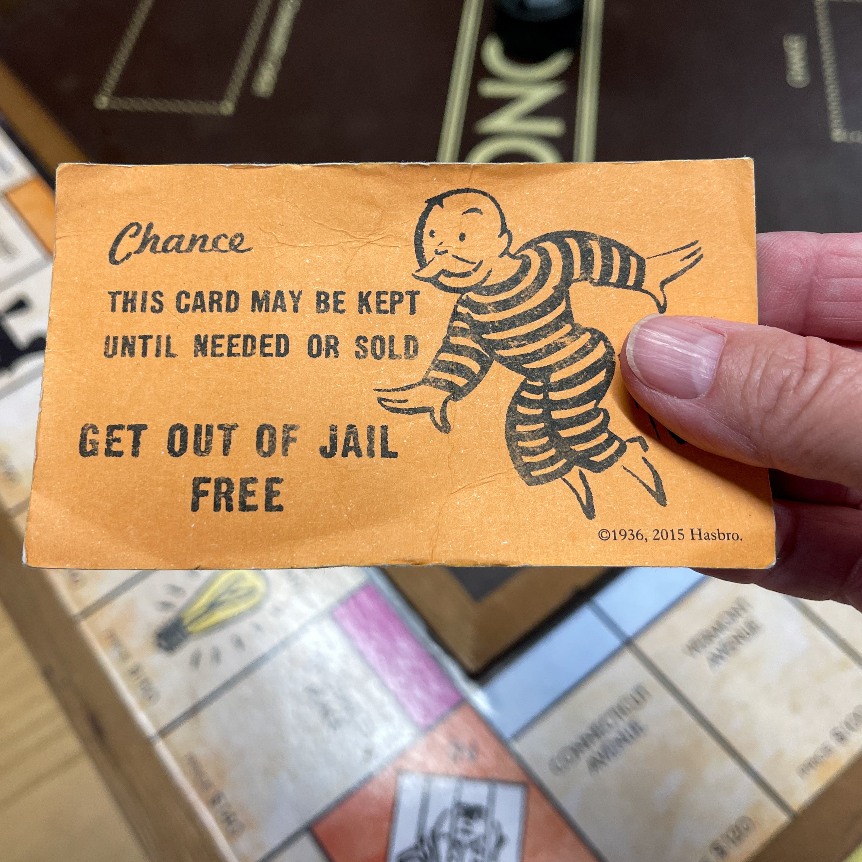 the binding of isaac get out of jail free card Get out of jail free card, Funny gag gift wallet card