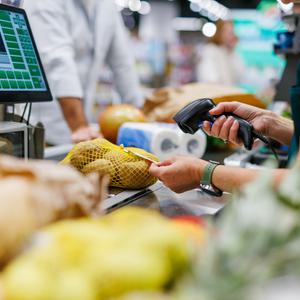 Grocery store employee